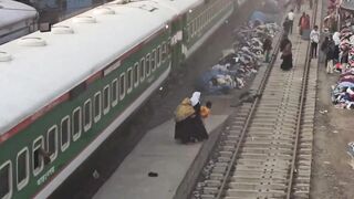 Man Walking On Tracks Gets Instantly Killed By train In Bangladesh