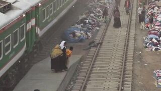 Man Walking On Tracks Gets Instantly Killed By train In Bangladesh