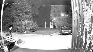 Drunk Man Kicks GF In The Face In Front Of Their Child In Russia