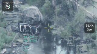 Russian drones hunting frogman.