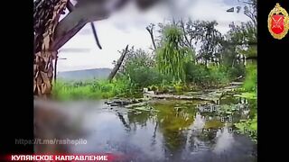 Russian drones hunting frogman.