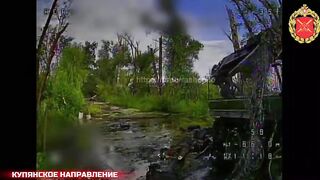 Russian drones hunting frogman.