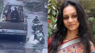 Woman Riding With Friends Slips, Falls And Gets Killed By Road Roller In India