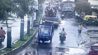 Woman Riding With Friends Slips, Falls And Gets Killed By Road Roller In India