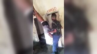 Thief Tortured By Police Officers In Congo