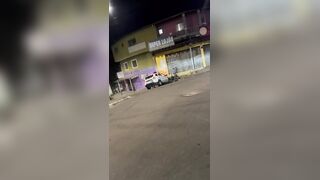 Motorcyclist Struck By Police SUV During Chase In Brazil