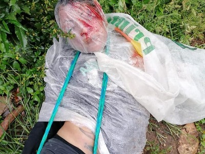 Female gang member found wrapped in plastic 