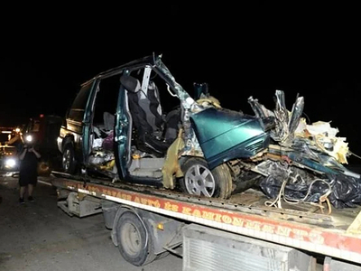 Horrible fatal accident in Hungary