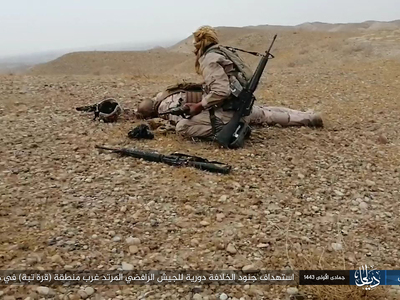 Photo Report Islamic State Iraq Wilayah – Dayala Targeted a Patrol 