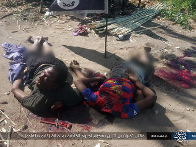 IS Attacks and Beheads infidel Christians in the region Cabo Delgado 