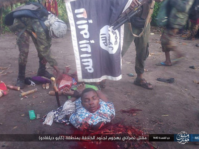 IS Attacks and Beheads infidel Christians in the region Cabo Delgado 