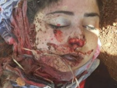 16 year old Kurdish girl, killed by Turkish Mercenaries.
