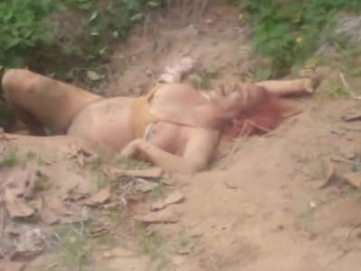 Busty Woman executed and Buried in Shallow Grave