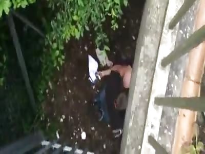 Man Secretly Records Couple Fucking under the Bridge and Posts it Online 