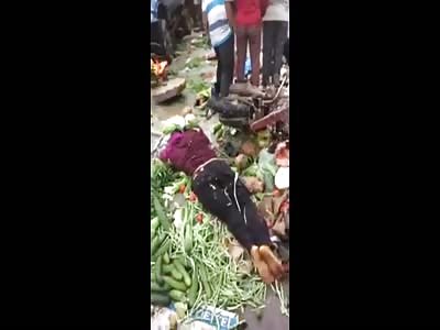 ACCIDENT: A truck accident hit a market in Dak Nong