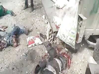 Victim of further airstrikes  in Idlib