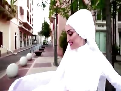 Beirut Bride Runs For Her Life