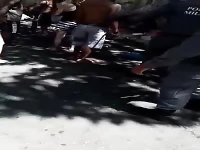 ( full video ) man killed in vitoria BRasil