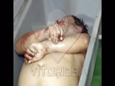 Murdered man in Brazil