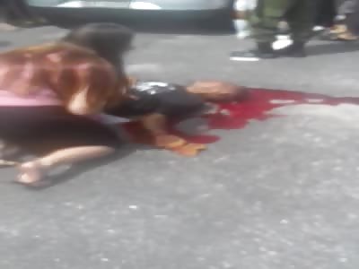 Man brutally murdered in street 