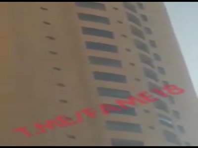 Woman Jumps from Top of Highrise Building