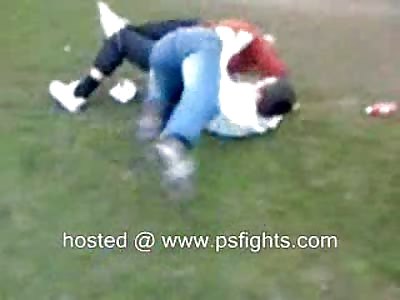 Dude picks fight and gets beat up