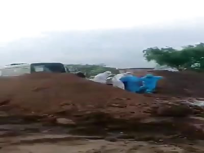 Deceased covid-19 patients buried like dogs in Karnataka , India