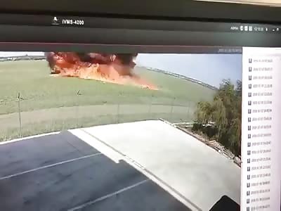 DAMN: Fiery Plane Crash