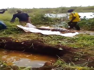 Corpses dumped in rivers
