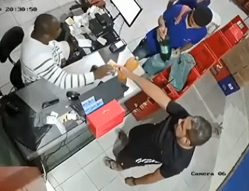 Store Owner Shoots and Kills Armed Robber (2 Angles & Aftermath) 