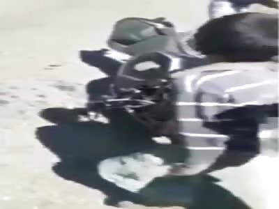 Motorcyclist seriously injured in accident 