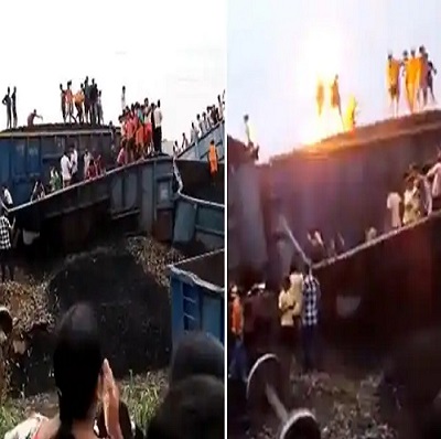 Moron Electrocuted to Death While Taking Selfie Atop Train