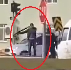Turkish Man Shot Himself After Car Accident 