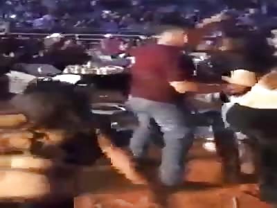 Brawl in Mexican music concert