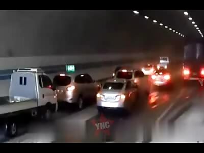 China: Fatal accident in the tunnel