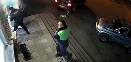 An unsuccessful attempt to steal an ATM in Russia