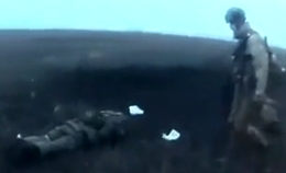UA forces take weapons from the bodies of RU soldiers