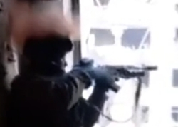 Ukrainian soldier almost got a headshot