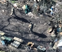 Adam Group targets a RU field ammo cache behind a house