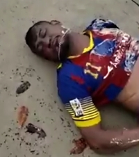 A dead man was found on the beach