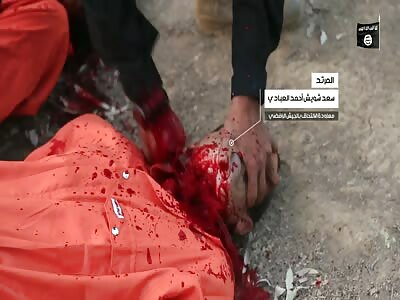 CLASSIC: Deep throat cut by ISIS (original quality)