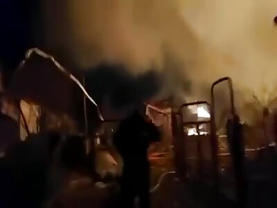Firefighters Face Hell In Zhytomyr