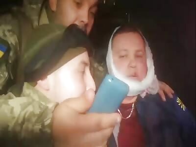 Russian Pilot In The Hands Of Ukrainian Soldiers
