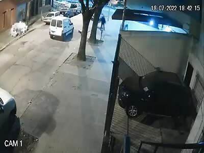 thief run over by victim's son
