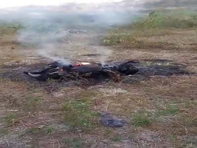 Man was burned alive in Caruaru, Brazil