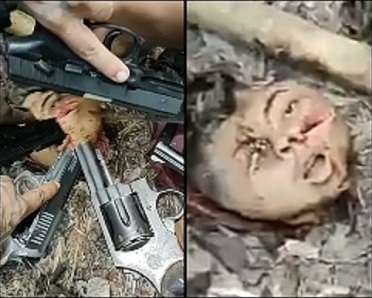 Brazilian Gang Plays With a Decapitated Head