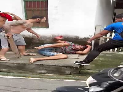Thieves lynched in favela