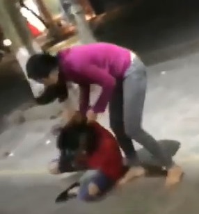 Cutie is Beaten by Wife of Her Lover