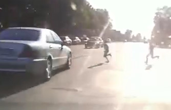 Dashcam Shows Moment Kid Gets Hit by Speeding Car