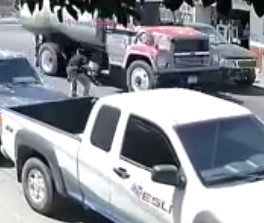 Depressed Man Throws Himself Under Truck